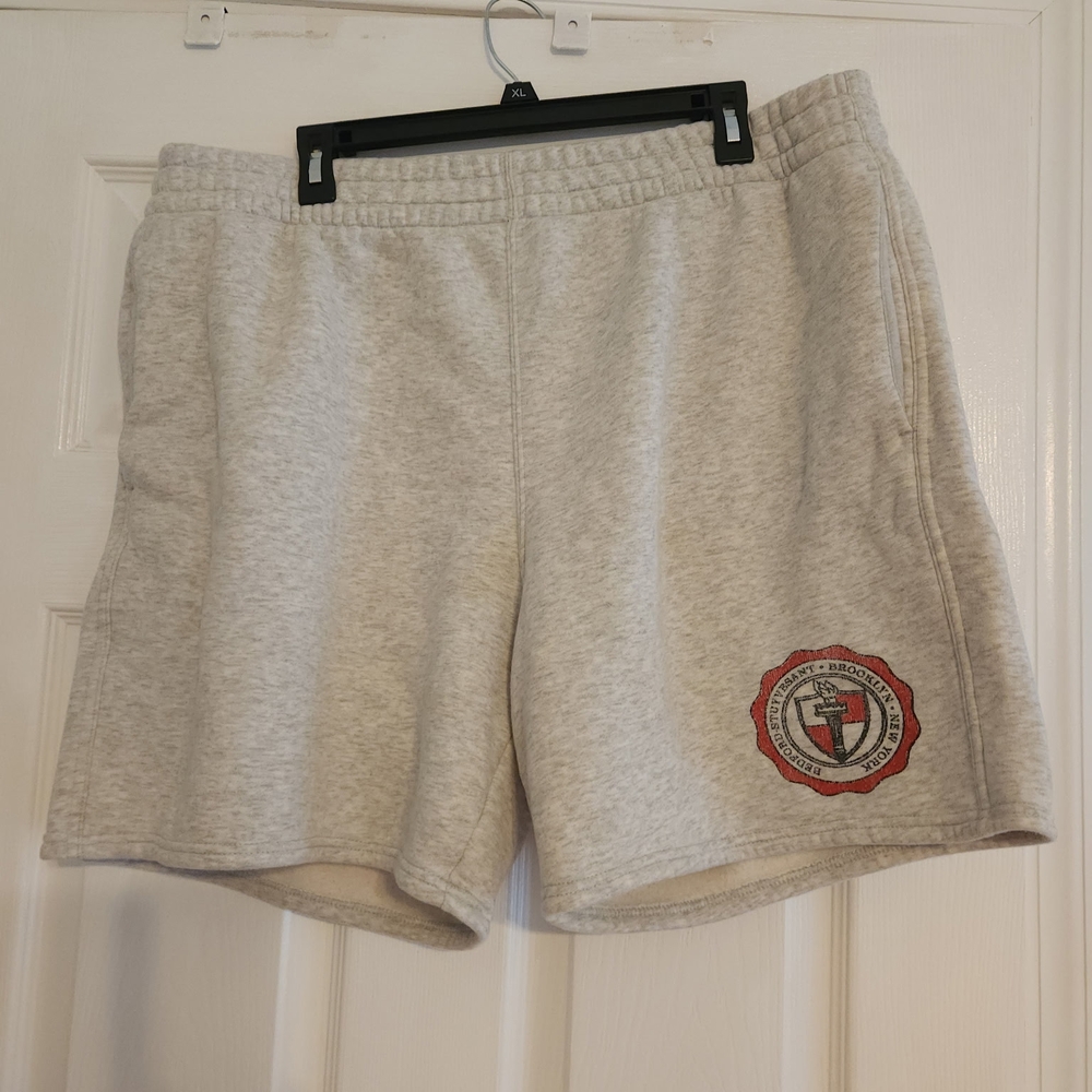 Abercrombie & Fitch Bedford Soft Fleece Shorts - Gray
